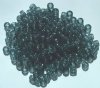 200 4x6mm Transparent Montana Acrylic Crow Beads